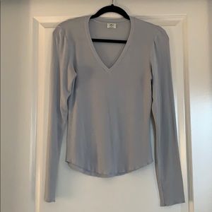 Aritzia Wilfred Landreville T-Shirt- Ice Blue sz M